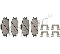 Pastiglie freno Assale anteriore 820 370 TOPRAN per HYUNDAI GETZ