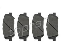 Pastiglie freno Assale anteriore 821 266 TOPRAN per HYUNDAI KIA