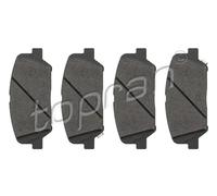Pastiglie freno Assale anteriore 821 266 TOPRAN per HYUNDAI KIA
