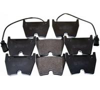 DENCKERMANN B111053 Kit pastiglie freno, Freno a disco per VW