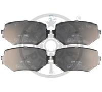 Pastiglie freno Assale anteriore BP-10079 OPTIMAL per SUZUKI VITARA