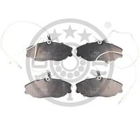 Pastiglie freno Assale anteriore BP-10091 OPTIMAL per PEUGEOT 607
