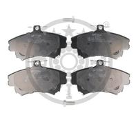 Pastiglie freno Assale anteriore BP-10335 OPTIMAL per MITSUBISHI VOLVO