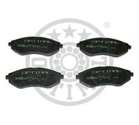 OPTIMAL BP-12154 Kit pastiglie freni
