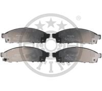 Pastiglie freno Assale anteriore BP-12371 OPTIMAL per MITSUBISHI FIAT