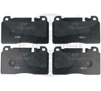Pastiglie freno Assale anteriore BP-12619 OPTIMAL per AUDI PORSCHE