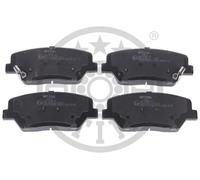 Pastiglie freno Assale anteriore BP-12624 OPTIMAL per HYUNDAI KIA