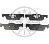 Pastiglie freno Assale anteriore BP-12633 OPTIMAL per RENAULT DACIA SMART
