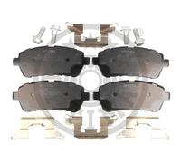 OPTIMAL BP-12709 Kit pastiglie freni