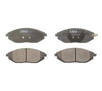 Set di pastiglie freno ABE C10024ABE, anteriore