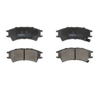 Set di pastiglie freno ABE C10501ABE, anteriore