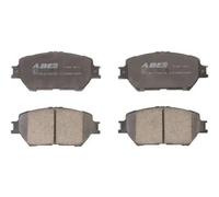 Set di pastiglie freno ABE C12104ABE, anteriore