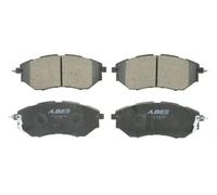 Set di pastiglie freno ABE C17017ABE, anteriore