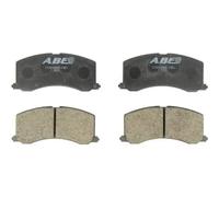 ABE Set pastiglie freno C18000ABE anteriore con segnalatore acustico usura per Suzuki Baleno