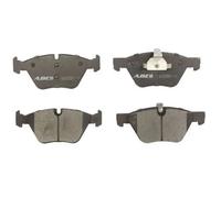 Set di pastiglie freno ABE C1B016ABE, anteriore