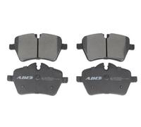Set di pastiglie freno ABE C1B033ABE, anteriore