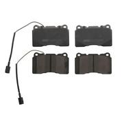 Set di pastiglie freno ABE C1D024ABE, anteriore