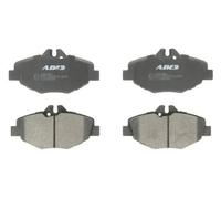 Set di pastiglie freno ABE C1M028ABE, anteriore