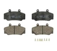 Set di pastiglie freno ABE C1V003ABE, anteriore