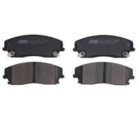 Set di pastiglie freno ABE C1Y037ABE, anteriore