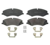 Set di pastiglie freno ABE C1I014ABE, anteriore