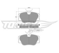 TOMEX brakes TX 10-211 Kit pastiglie freni