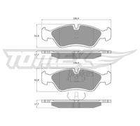 Pastiglie freno Assale anteriore TX 10-68 TOMEX Brakes per OPEL DAEWOO