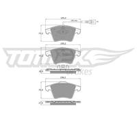 Pastiglie freno Assale anteriore TX 13-931 TOMEX Brakes per VW MULTIVAN T5