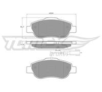 TOMEX brakes TX 14-42 Kit pastiglie freni