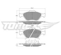 TOMEX brakes TX 15-00 Kit pastiglie freni
