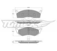 Pastiglie freno Assale anteriore TX 15-34 TOMEX Brakes per CHRYSLER DODGE