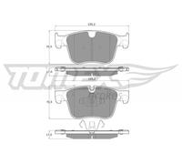 Pastiglie freno Assale anteriore TX 17-291 TOMEX Brakes per PEUGEOT OPEL CITROËN