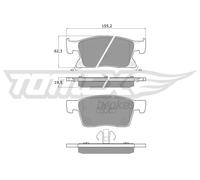 Pastiglie freno Assale anteriore TX 17-87 TOMEX Brakes per OPEL ASTRA K