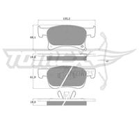 Pastiglie freno Assale anteriore TX 17-93 TOMEX Brakes per OPEL ADAM CORSA E
