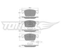 TOMEX brakes TX 18-21 Kit pastiglie freni