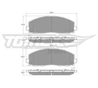 Pastiglie freno Assale anteriore TX 19-19 TOMEX Brakes per FIAT LANCIA VW DODGE