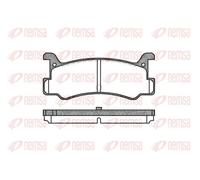 Pastiglie freno Assale posteriore 0213.00 REMSA per MAZDA DAIHATSU
