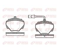 REMSA 0222.01 Kit pastiglie freni