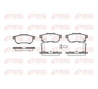 REMSA 0233.52 Kit pastiglie freni