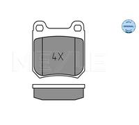Meyle Brake Pad Set 252105015