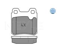 Meyle Brake Pad Set 252114015