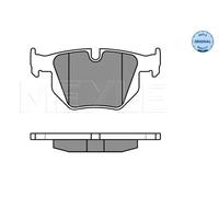 Pastiglie freno Assale posteriore 025 212 8217 MEYLE per BMW X5 X6