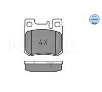 MEYLE 025 213 0115 Pastiglie freno Posteriore per