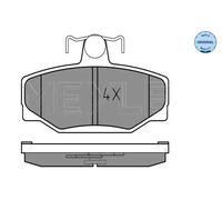 Pastiglie freno Assale posteriore 025 213 8513 MEYLE per VOLVO 760 940 960 780
