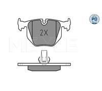 Pastiglie freno Assale posteriore 025 214 8717/PD MEYLE per BMW LAND ROVER