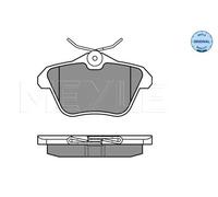 Pastiglie freno Assale posteriore 025 216 0616 MEYLE per ALFA ROMEO LANCIA