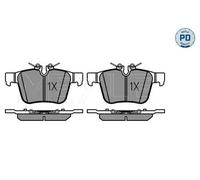 MEYLE 025 221 4116/PD Kit pastiglie freni