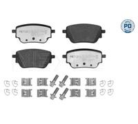 Pastiglie freno Assale posteriore 025 229 8617/PD MEYLE