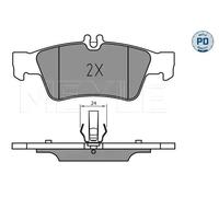 Pastiglie freno Assale posteriore 025 233 3516/PD MEYLE per MERCEDES-BENZ CLS