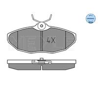MEYLE 025 234 2417 Pastiglie freno Posteriore per